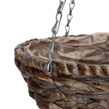 Кашпо подвесное Palisad Гиацинт, конус D 30 см, 69061 купить в Нефтеюганске