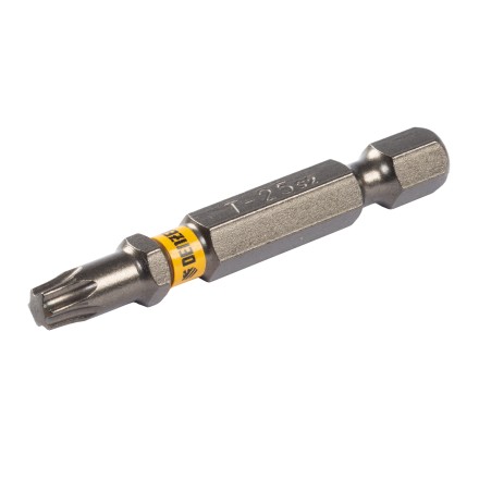 Бита TX 25х50, сталь S2, шестигранный профиль, 10 шт. Е 6,3 Denzel 11670 купить в Нефтеюганске