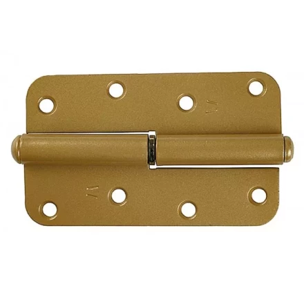 Петля накладная стальная &quot;ПН-110&quot;, цвет белый, левая, 110мм 37651-110L купить в Нефтеюганске