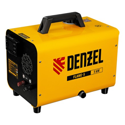 Дизельная тепловая портативная пушка Denzel Flame-5 96495, 5кВт, 300м3/ч, непр.наг., циф. терм. купить в Нефтеюганске