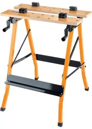 Верстак-тиски, 640 х 520 х 790 мм, портативный  SPARTA 257055 купить в Нефтеюганске