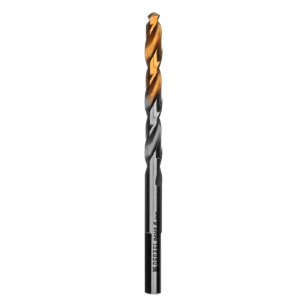 Сверло спиральное по металлу Denzel 6 x 93 мм, Р6М5, Golden Tip, 718235 купить в Нефтеюганске