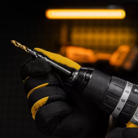 Сверло спиральное по металлу Denzel 6 x 93 мм, Р6М5, Golden Tip, 718235 купить в Нефтеюганске