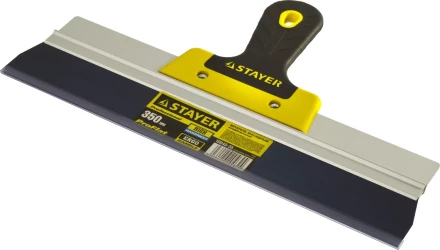 Шпатель STAYER &quot;PROFESSIONAL&quot; ФАСАДНЫЙ, анодированный, 2к ручка, 350мм 10045-35 купить в Нефтеюганске