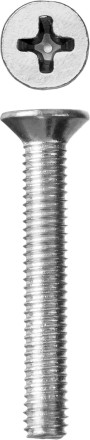 Винт DIN 965, M6 x 20 мм, 9 шт, кл. пр. 4.8, оцинкованный, ЗУБР 303116-06-020 купить в Нефтеюганске