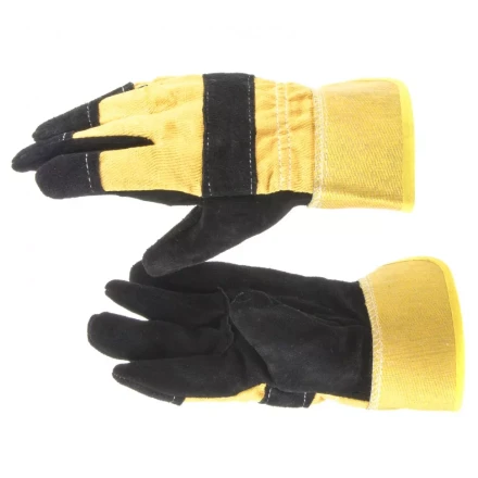 Перчатки спилковые комбинированные  Россия 67736 купить в Нефтеюганске