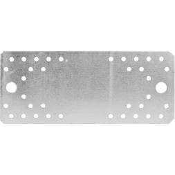 Крепежная пластина ЗУБР "МАСТЕР", 210х90мм, 1шт 310236-210-90