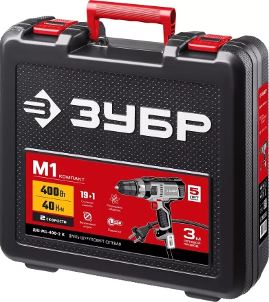Дрель-шуруповерт сетевая ДШ-М1-400-2 К серия МАСТЕР купить в Нефтеюганске