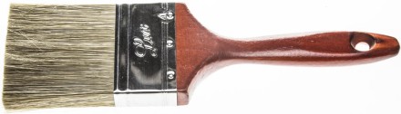 Кисть плоская STAYER &quot;LASUR - LUX&quot;, деревянная ручка, смешанная щетина, 75мм 01051-075 купить в Нефтеюганске