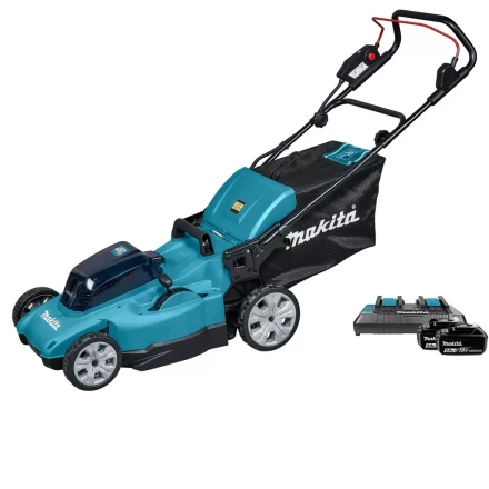 Аккумуляторная газонокосилка 48см, 2х18V Makita DLM480CT2 ( 2* АКБ 5Ач, ЗУ ) купить в Нефтеюганске