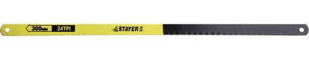 Полотно STAYER &quot;STANDARD&quot; для ножовки по металлу, 24TPI(1мм), 300мм, 2шт 1588-S2_z01 купить в Нефтеюганске
