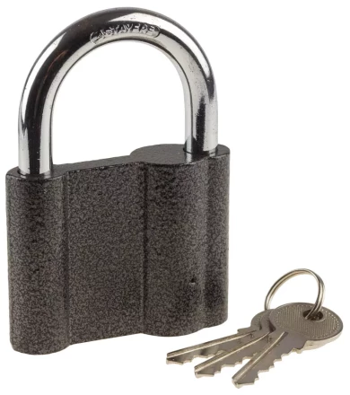 Замок STAYER &quot;MASTER&quot; навесной, металлический корпус, с закаленной дужкой, в коробке, 70мм 37145-70 купить в Нефтеюганске