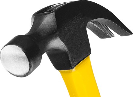 Молоток-гвоздодер &quot;Fiberglass&quot; с фиберглассовой рукояткой, 450 г, STAYER Professional 2026-450_z01 купить в Нефтеюганске