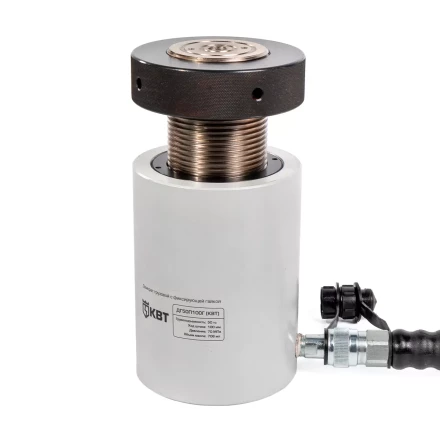 Домкрат грузовой с фиксирующей гайкой КВТ ДГ-100П150Г серия ПРОФИ (84588) купить в Нефтеюганске