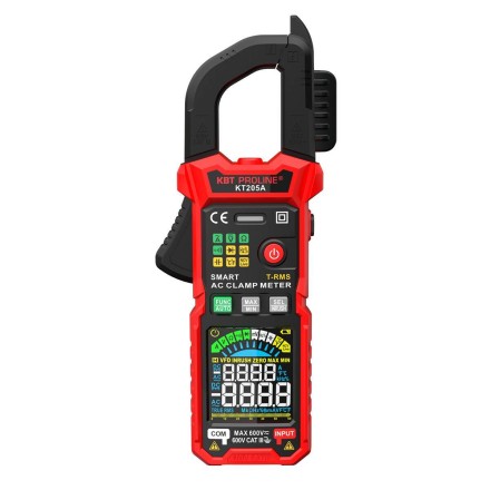 Токоизмерительные клещи КВТ KT 205А с True RMS (90385) купить в Нефтеюганске