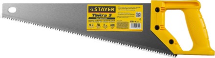 Ножовка ударопрочная (пила) STAYER ТАЙГА-5 400 мм, 5 TPI, быстрый рез поперек волокон, для крупных и средних заготовок 15061-40_z01 купить в Нефтеюганске