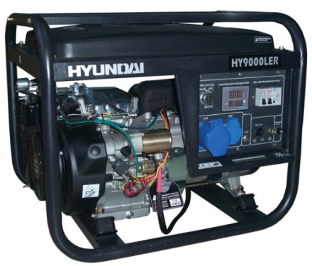 Бензогенератор Hyundai HY 9000LER купить в Нефтеюганске