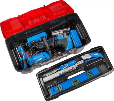 Ящик пластмассовый ЗУБР &quot;МАСТЕР&quot; для инструмента, 22&quot; 38180-22_z01 купить в Нефтеюганске