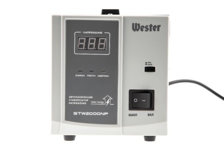 Стабилизатор напряжения WESTER STW2000NP купить в Нефтеюганске