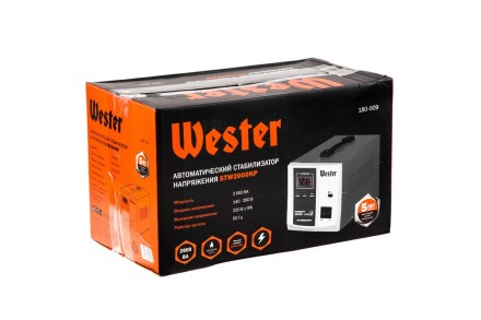 Стабилизатор напряжения WESTER STW2000NP купить в Нефтеюганске