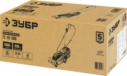 ЗУБР 1700 Вт, ш/с 38 см, сетевая газонокосилка (ГСЦ-38-1700) купить в Нефтеюганске