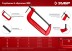ЗУБР МСС-200, 200 мм, чугунная струбцина (32244-200) купить в Нефтеюганске