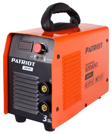 Сварочный инверторный аппарат 200 PFC PATRIOT купить в Нефтеюганске