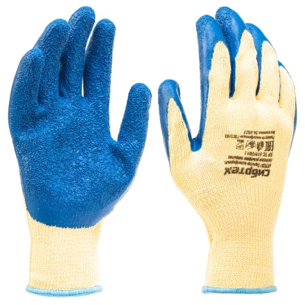 Перчатки трикотажные, полиэфирные, латексное рельефное покрытие, 10// Сибртех 677535 купить в Нефтеюганске