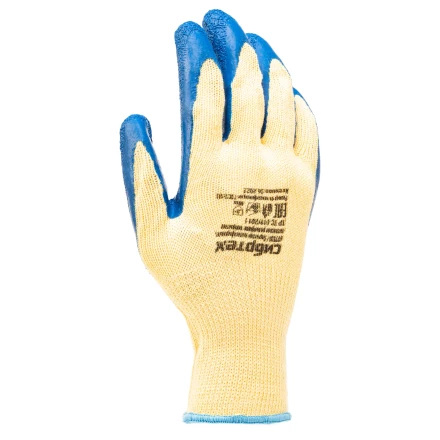 Перчатки трикотажные, полиэфирные, латексное рельефное покрытие, 10// Сибртех 677535 купить в Нефтеюганске