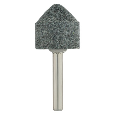 Шарошка абразивная, конус, для дрели, 25 x 25 мм, хвостовик d6 мм, 63С Denzel 76021 купить в Нефтеюганске