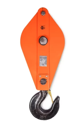 Блок монтажный однорольный с  крюком TOR H K1 2т с откидной щекой (G) 1003567 купить в Нефтеюганске