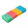 Губки для посуды Coral, 95 x 64 x 36 мм, 4 шт, Home Palisad 923585 купить в Нефтеюганске