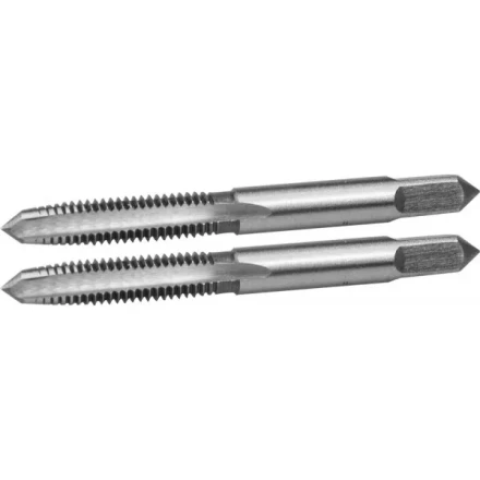 Комплект метчиков ЗУБР &quot;МАСТЕР&quot; ручных для нарезания метрической резьбы, М5 x 0,8, 2шт 4-28006-05-0.8-H2 купить в Нефтеюганске