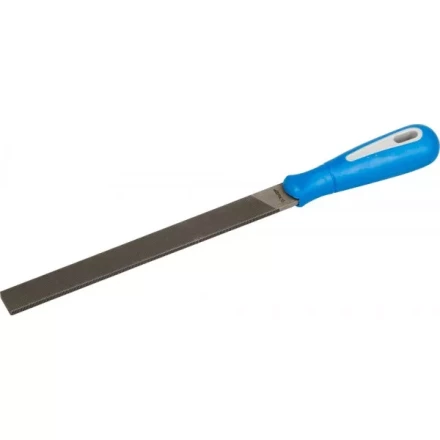 Напильник ЗУБР "ПРОФЕССИОНАЛ" плоский, двухкомпонентная рукоятка, № 2, 150мм 1611-15-2 купить в Нефтеюганске