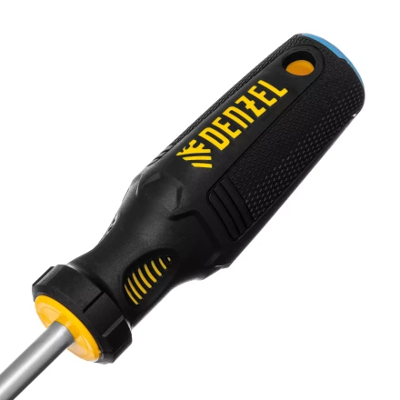 Отвертка Denzel, SL8x150 мм, S2, 3к рукоятка, 122007 купить в Нефтеюганске