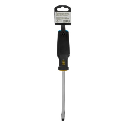 Отвертка Denzel, SL8x150 мм, S2, 3к рукоятка, 122007 купить в Нефтеюганске