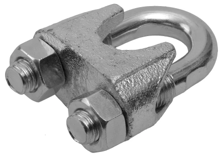 Зажим троса ЗУБР &quot;ПРОФЕССИОНАЛ&quot; DIN 741, оцинкованный, 5мм, 100 шт 4-304415-05 купить в Нефтеюганске