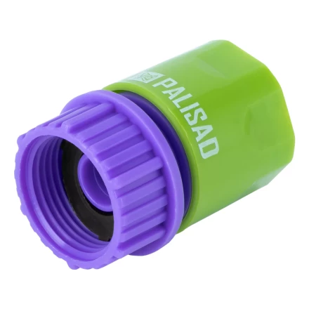 Соединитель пластмассовый быстросъемный, внутренняя резьба 3/4" Palisad 661558 купить в Нефтеюганске