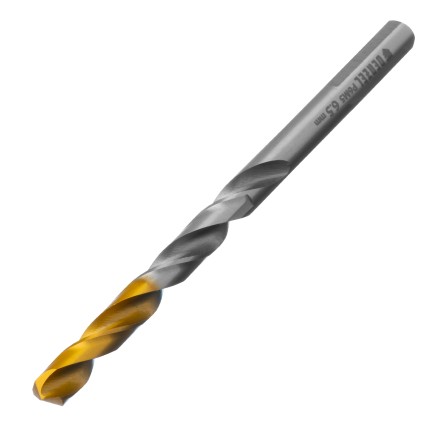 Сверло спиральное по металлу Denzel  6,5 x 100 мм, Р6М5, Golden Tip 718236 купить в Нефтеюганске