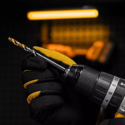 Сверло спиральное по металлу Denzel  6,5 x 100 мм, Р6М5, Golden Tip 718236 купить в Нефтеюганске