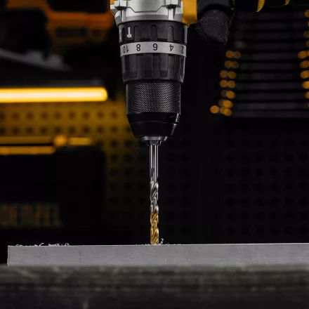 Сверло спиральное по металлу Denzel  6,5 x 100 мм, Р6М5, Golden Tip 718236 купить в Нефтеюганске