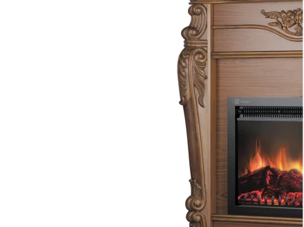 Портал угловой для электрического камина Zanussi Benevento WO3013 дуб купить в Нефтеюганске