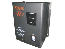 Стабилизатор напряжения однофазный Ресанта СПН-8300