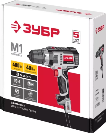 Дрель-шуруповерт сетевая ДШ-М1-400-2 серия МАСТЕР купить в Нефтеюганске