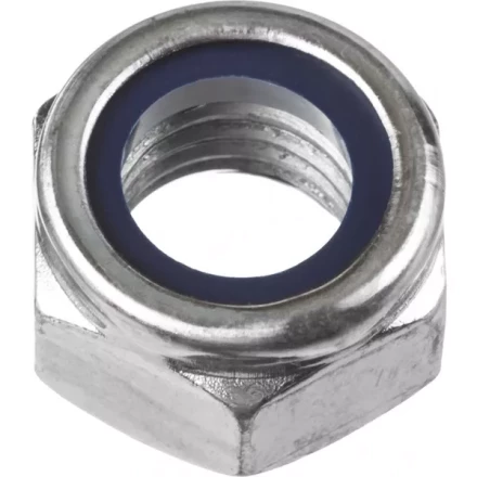 Гайка ЗУБР "МАСТЕР" DIN 985 самостопорящаяся, с нейлоновым кольцом, класс прочности 8, оцинкованная, M20, 5кг 303580-20 купить в Нефтеюганске
