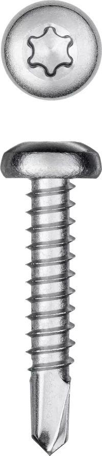 Нержавеющие саморезы DS-P с полукруглой головкой, коробка 300931-39-025