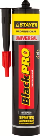 Герметик STAYER &quot;MASTER&quot; универсальный, силиконовый, прозрачный, 260мл 41213-2_z01 купить в Нефтеюганске