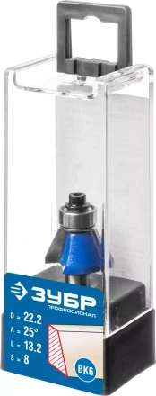 Фреза кромочная калевочная(фасочная) №9 с подшипником 127мм серия ПРОФЕССИОНАЛ купить в Нефтеюганске