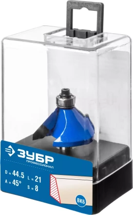 Фреза кромочная калевочная(фасочная) №9 с подшипником 127мм серия ПРОФЕССИОНАЛ купить в Нефтеюганске