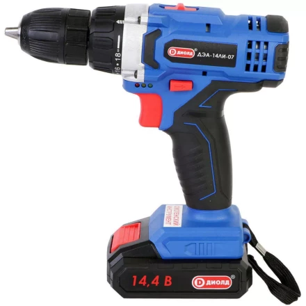 Аккумуляторная дрель-шуруповерт Диолд ДЭА-14ЛИ-07 купить в Нефтеюганске